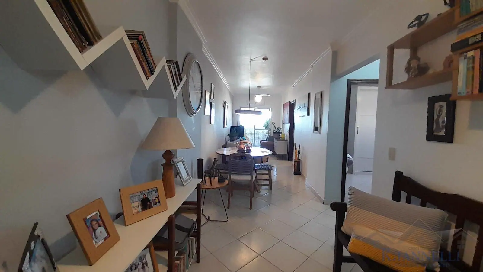Apartamento c/ vista mar de 110 m² AU., 3 dorms, 1 Suíte, Varanda, Ocian