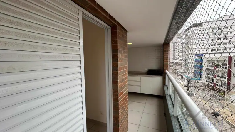 Apto. andar alto,105 m² A.U, c/ 3 dorms, 1 ste. 2 vgs, varanda, Guilhermina