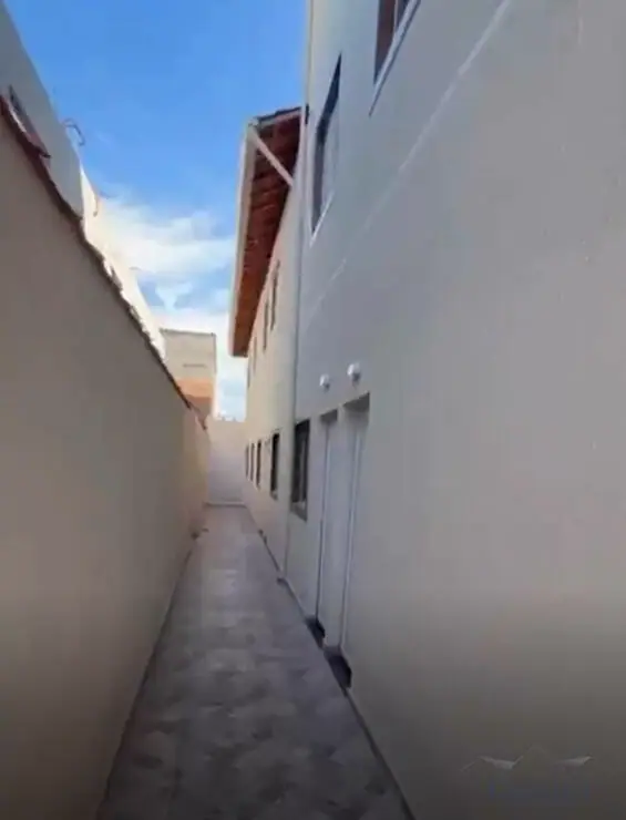 Casa nova em Condomínio, 50 m² 2 dorm s/ entrada Maracanã - Praia Grande SP