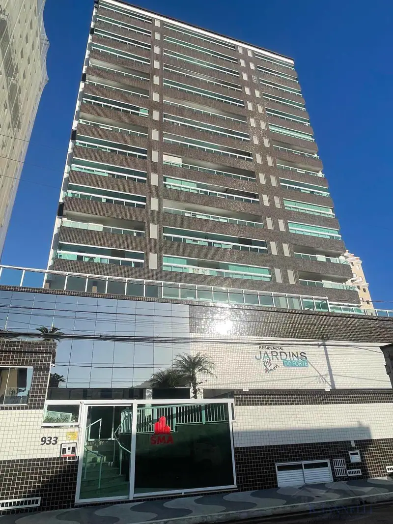 APARTAMENTO À VENDA CANTO DO FORTE PRAIA GRANDE . SP 1 Dormitório Suíte .