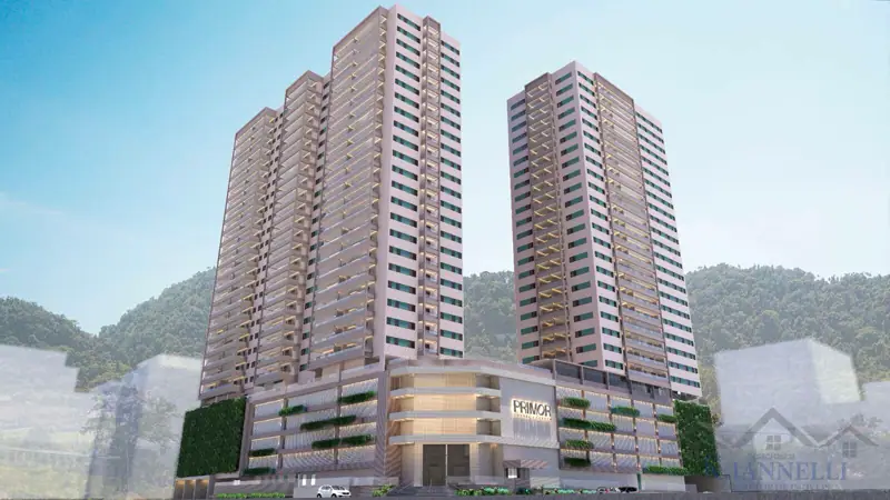 Lançamento no Canto do Forte: imagem do empreendimento