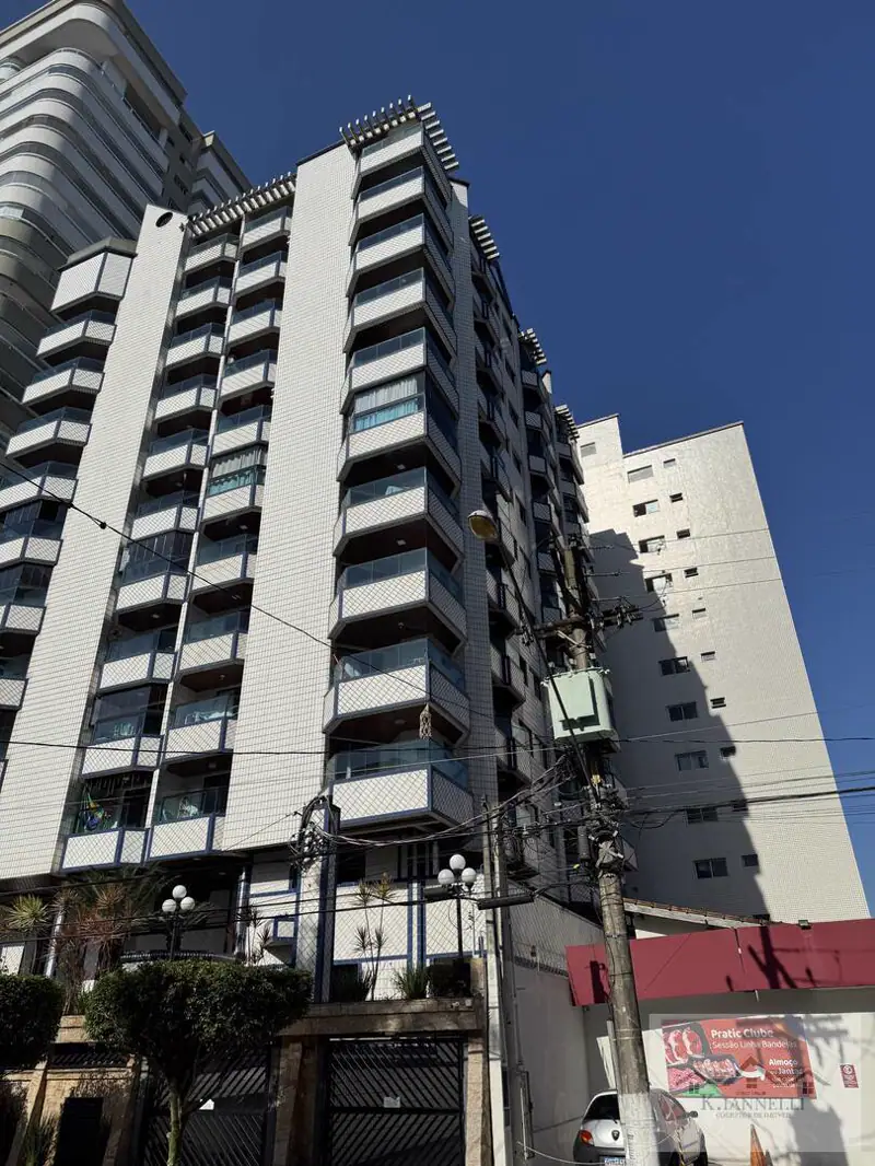 Apartamento 2 Dormitórios 1 Suíte Guilhermina Praia Grande 200 mts Orla
