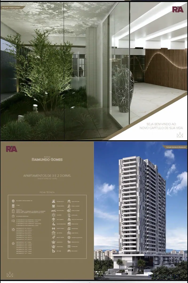 Em Construção Apartamento 2 Dormitórios . Aviação . Praia Grande SP .