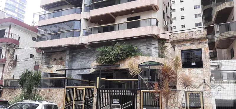 Apartamento Mobiliado 3 Dormitórios , Vista Mar . Tupi . Praia Grande SP