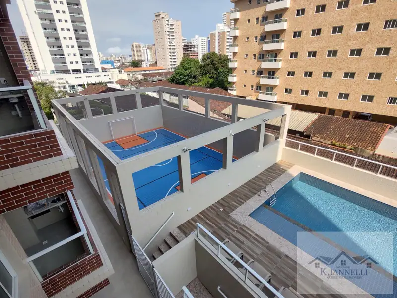 Apartamento 1 Dormitório Novo Aviação Praia Grande SP