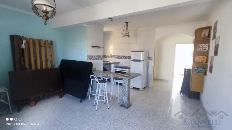 Apartamento de 1 Dormitório Á Vendano Boqueirão. Praia Grande SP.