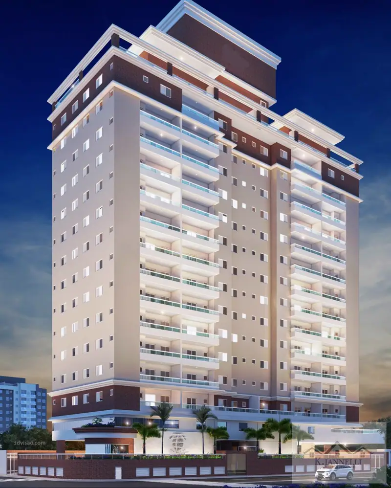 Lançamento no Canto do Forte: imagem do empreendimento