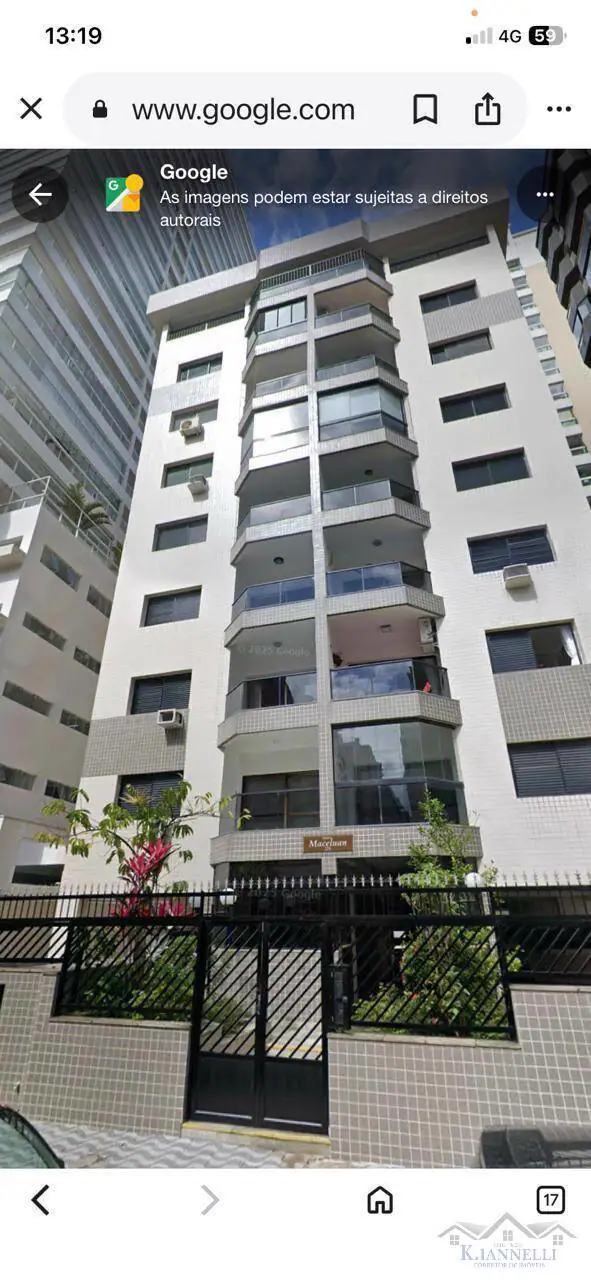Apartamento 1 quarto com garagem no Boqueirão, Praia Grande, para Venda .