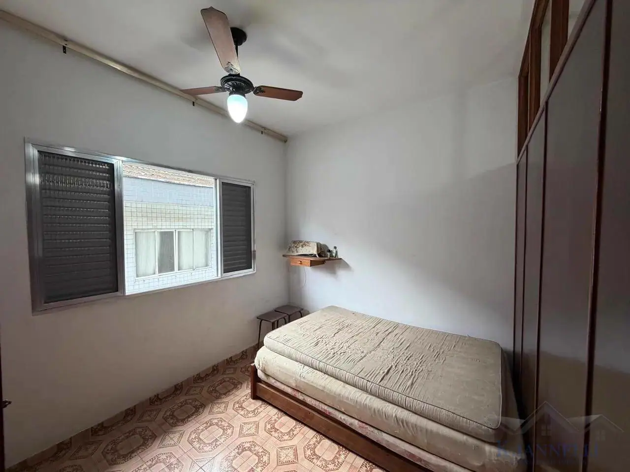 Kitnet no Boqueirão - 200m da Praia | Aceita Airbnb